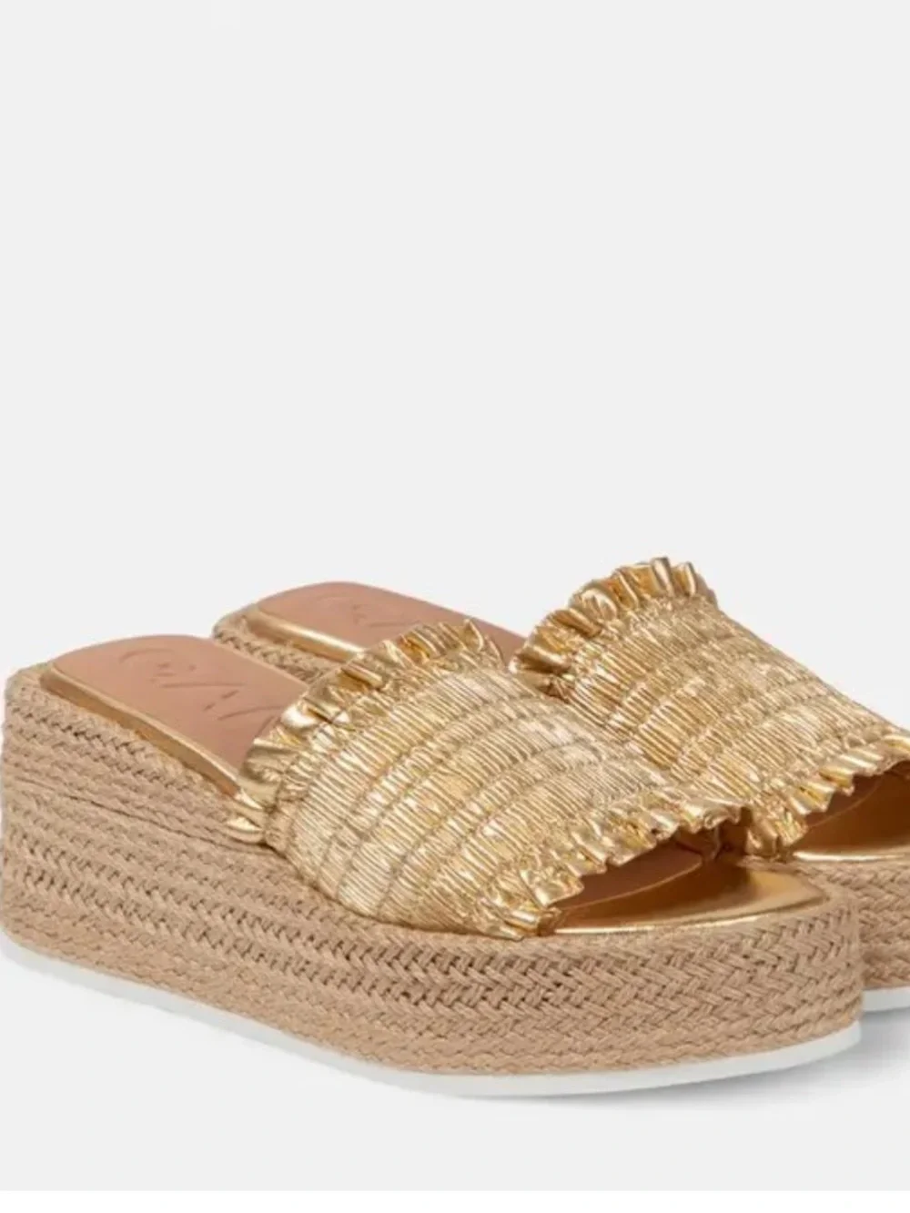 Ganni platform espadrille